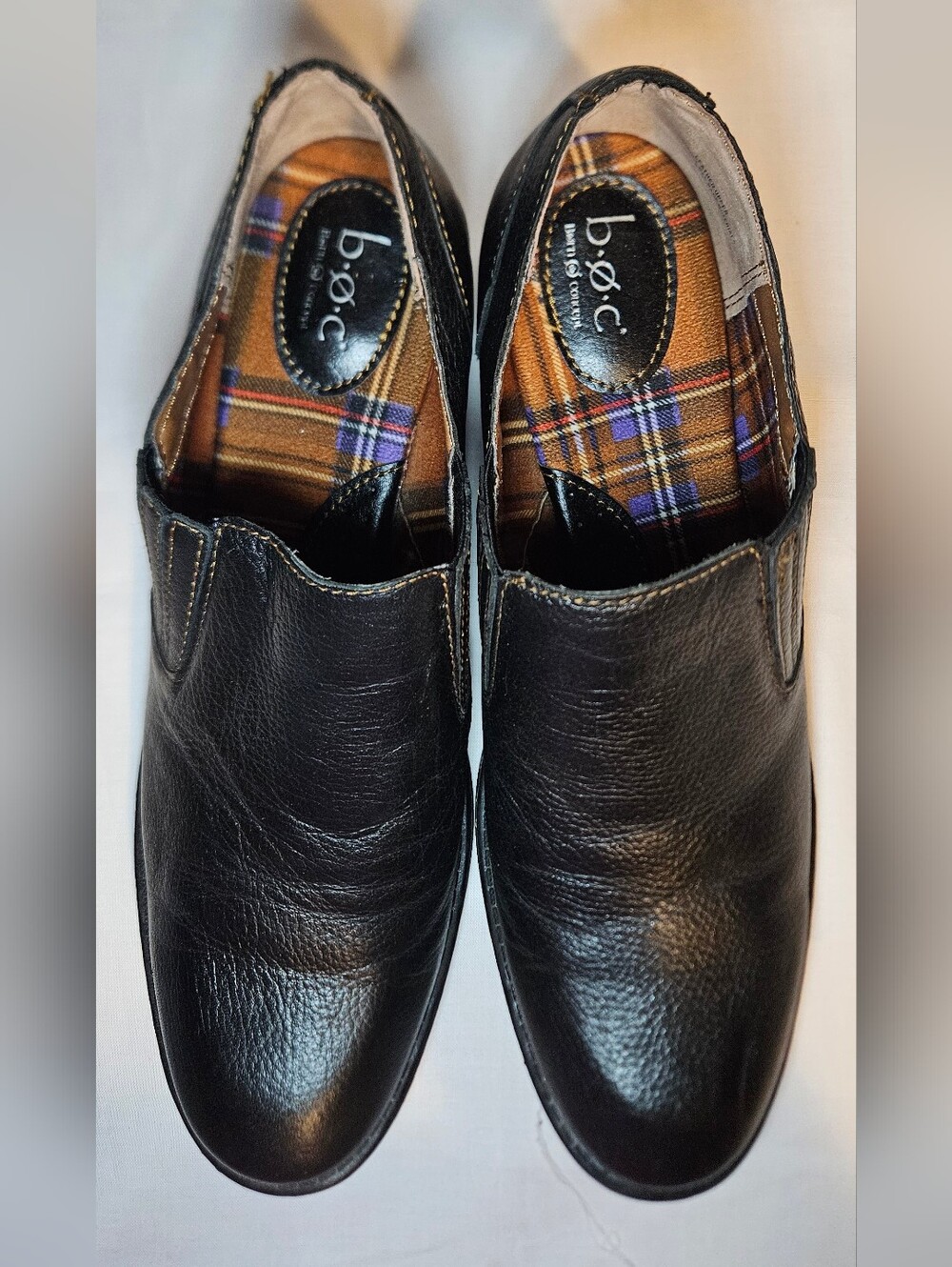 BOC Born Concept Leather Shoes Pump Slip On Loafer Women's Bootie Size 10 - Picture 4 of 7